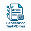 Generador de Test desde PDF